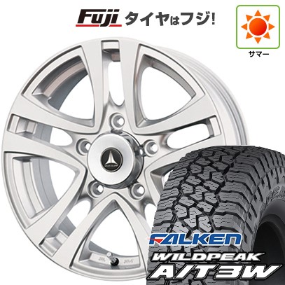 【新品】ジムニー 夏タイヤ ホイール4本セット 175/80R16 ファルケン ワイルドピーク A/T3W テクノピア マッドクリフ 5.5J 16インチ(送料無料)｜フジコーポレーション