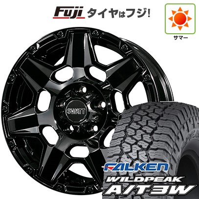 【新品】デリカD5 夏タイヤ ホイール4本セット 235/70R16 ファルケン ワイルドピーク A/T3W クライメイト スワット(SBC) 7J 16インチ(送料無料)
