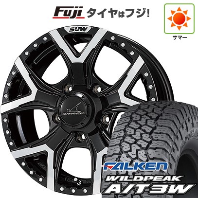 【新品】ジムニー 夏タイヤ ホイール4本セット 175/80R16 ファルケン ワイルドピーク A/T3W クライメイト SUW フォルテ 5.5J 16インチ(送料無料)|フジコーポレーション