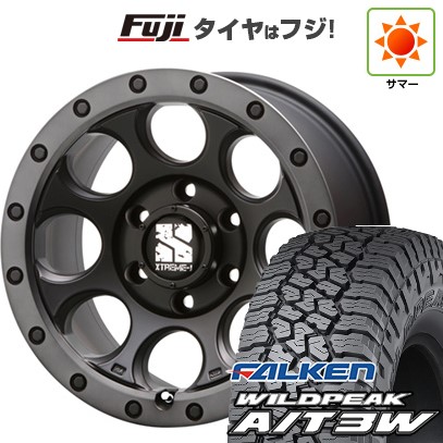【新品国産車用6穴139.7】 夏タイヤ ホイール4本セット 285/75R16 ファルケン ワイルドピーク A/T3W MLJ エクストリームJ XJ03 8J 16インチ(送料無料)