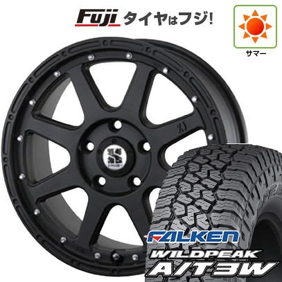 【新品】デリカD5 夏タイヤ ホイール4本セット 235/70R16 ファルケン ワイルドピーク A/T3W MLJ エクストリームJ 7J 16インチ(送料無料)|フジコーポレーション