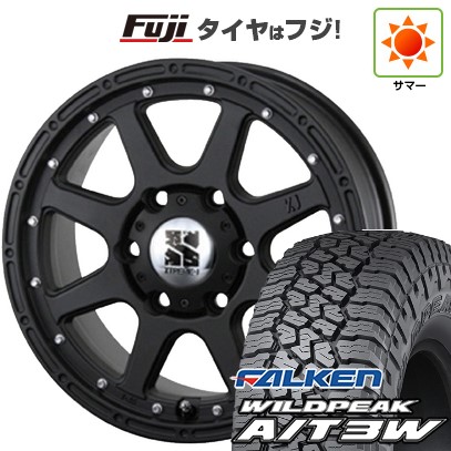 【新品国産車用6穴139.7】 夏タイヤ ホイール4本セット 285/70R17 ファルケン ワイルドピーク A/T3W MLJ エクストリームJ 7.5J 17インチ(送料無料)