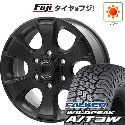 【新品】ハイエース200系 夏タイヤ ホイール4本セット 195/80R15 107/105N ファルケン ワイルドピーク A/T3W WEDS ウェッズ クロスオーバーガーメンツ Style A 6J 15インチ(送料無料)|フジコーポレーション
