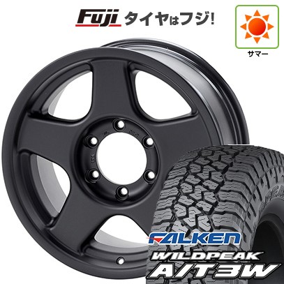 【新品国産車用6穴139.7】 夏タイヤ ホイール4本セット 35X12.5R17 ファルケン ワイルドピーク A/T3W フォーバイフォーエンジニア ブラッドレー V 9J 17インチ(送料無料)