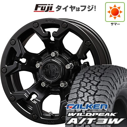 【新品】ジムニー 夏タイヤ ホイール4本セット 175/80R16 ファルケン ワイルドピーク A/T3W クリムソン マーテルギア(MG) ゴーレム 5.5J 16インチ(送料無料)