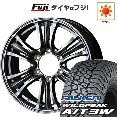 【新品】プラド/ハイラックス 夏タイヤ ホイール4本セット 265/65R17 ファルケン ワイルドピーク A/T3W トピー バザルト-X タイプ2 7.5J 17インチ(送料無料)