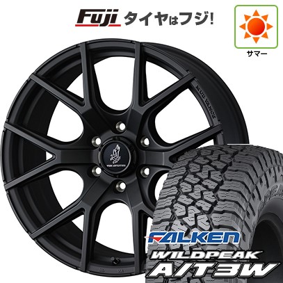 【新品】プラド 夏タイヤ ホイール4本セット 275/55R20 ファルケン ワイルドピーク A/T3W WEDS ウェッズアドベンチャー マッドヴァンス SD 8.5J 20インチ(送料無料)|フジコーポレーション