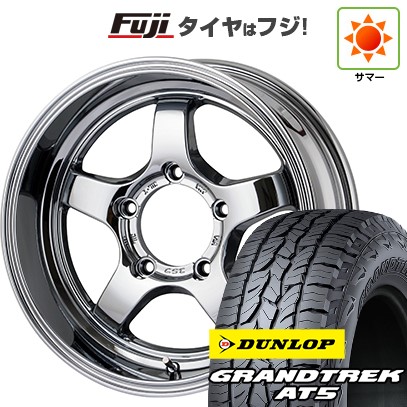 【新品】ジムニー 夏タイヤ ホイール4本セット 175/80R16 ダンロップ グラントレック AT5 ドゥオール CST ZERO-1 ハイパーS Limited Color 5.5J 16インチ(送料無料)｜フジコーポレーション