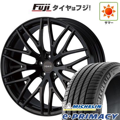 【新品】クラウンクロスオーバー 夏タイヤ ホイール4本セット 225/45R21 ミシュラン E･プライマシー TOMS トムス(トヨタ車専用) TWF02 21インチ(送料無料)