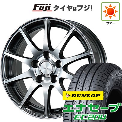 【新品】シエンタ 2015-22 夏タイヤ ホイール4本セット 185/60R15 ダンロップ エナセーブ EC204 ブリヂストン エコフォルム CRS23 6J 15インチ(送料無料)｜フジコーポレーション