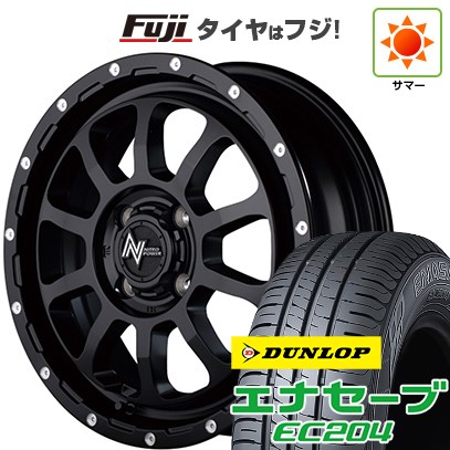 【新品 軽自動車】タフト ソリオ 夏タイヤ ホイール4本セット 165/65R15 ダンロップ エナセーブ EC204 MID WHEELS NITRO POWER M10 パーシングKC 5J 15インチ(送料無料)