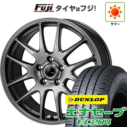 【新品国産車用5穴114.3】 夏タイヤ ホイール4本セット 215/55R17 ダンロップ エナセーブ EC204 モンツァ ZACK JP-205 7J 17インチ(送料無料)|フジコーポレーション