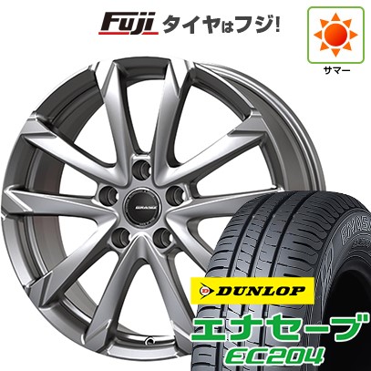 【新品国産車用5穴114.3】 夏タイヤ ホイール4本セット 205/60R16 ダンロップ エナセーブ EC204 コーセイ クレイシズ GC36F 6.5J 16インチ(送料無料)
