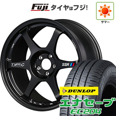 【新品国産車用5穴100】 夏タイヤ ホイール4本セット 215/45R17 ダンロップ エナセーブ EC204 SSR Type-c FORGED 7.5J 17インチ(送料無料)｜フジコーポレーション 189,800円