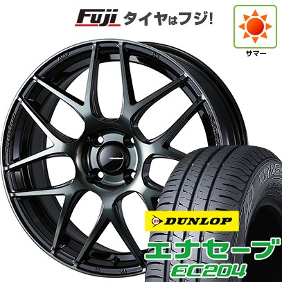 【新品 軽自動車】 夏タイヤ ホイール4本セット 165/50R16 ダンロップ エナセーブ EC204 WEDS ウェッズスポーツ SA-27R 5J 16インチ(送料無料) 81,015円