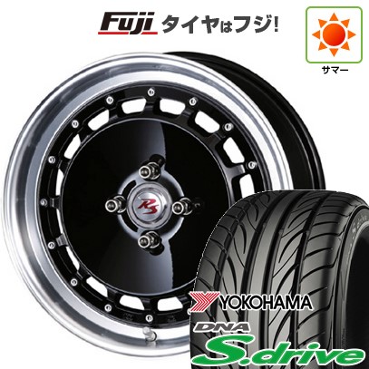 【新品 軽自動車】 夏タイヤ ホイール4本セット 165/40R16 ヨコハマ DNA Sドライブ クリムソン RS DP CUPモノブロック 5.5J 16インチ(送料無料)