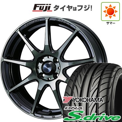 【新品 軽自動車】 夏タイヤ ホイール4本セット 165/45R16 ヨコハマ DNA Sドライブ WEDS ウェッズスポーツ SA-99R 5J 16インチ(送料無料)