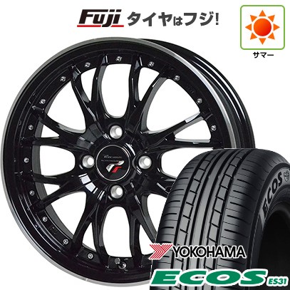 日本製【新品 軽自動車】N-BOX タント スペーシア 夏タイヤ ホイール4本セット 165/55R15 ヨコハマ エコス ES31 ホットスタッフ プレシャス HM-3 4.5J 15インチ(送料無料)｜フジコーポレーション