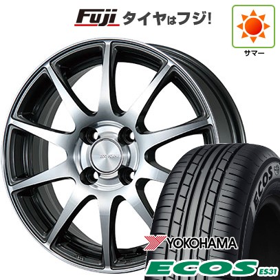 日本製【新品 軽自動車】エブリイワゴン 夏タイヤ ホイール4本セット 165/50R15 ヨコハマ エコス ES31 ブリヂストン エコフォルム CRS23 4.5J 15インチ(送料無料)|フジコーポレーション