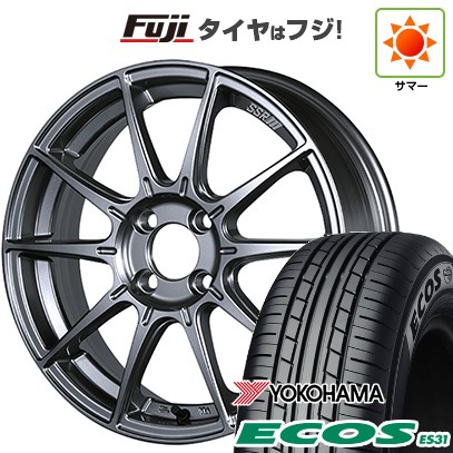 日本製【新品 軽自動車】N-BOX タント スペーシア 夏タイヤ ホイール4本セット 165/55R15 ヨコハマ エコス ES31 SSR GT GTX01 5J 15インチ(送料無料) 65,505円
