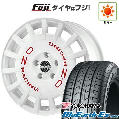 【新品国産車用5穴114.3】 夏タイヤ ホイール4本セット 225/60R17 ヨコハマ ブルーアース ES32 OZ ラリーレーシング 7J 17インチ(送料無料)|フジコーポレーション