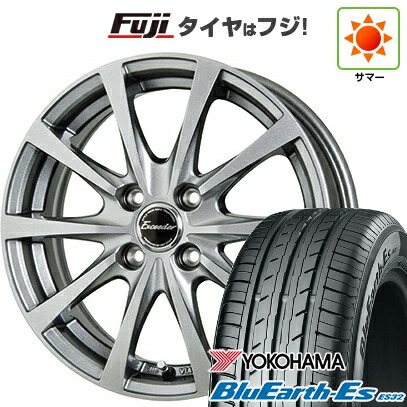 【新品 軽自動車】 夏タイヤ ホイール4本セット 165/50R16 ヨコハマ ブルーアース ES32 ホットスタッフ エクシーダー E03【限定】 5J 16インチ(送料無料)｜フジコーポレーション