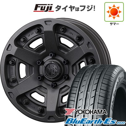 【新品国産車用5穴114.3】 夏タイヤ ホイール4本セット 215/60R17 ヨコハマ ブルーアース ES32 クリムソン マーテルギア(MG) アーマーFF 7J 17インチ(送料無料)｜フジコーポレーション