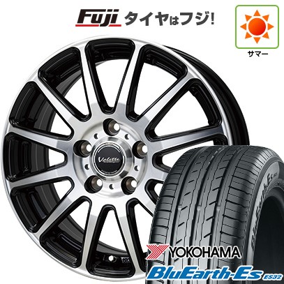 【新品国産車用5穴114.3】 夏タイヤ ホイール4本セット 205/65R15 ヨコハマ ブルーアース ES32 ホットスタッフ ヴァレット グリッター 6J 15インチ(送料無料)|フジコーポレーション