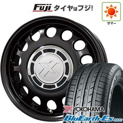 【新品】ルーミー・パッソ・ジャスティ・トール 夏タイヤ ホイール4本セット 165/65R14 ヨコハマ ブルーアース ES32 コスミック クロスブラッド スティール 5J 14インチ(送料無料)|フジコーポレーション