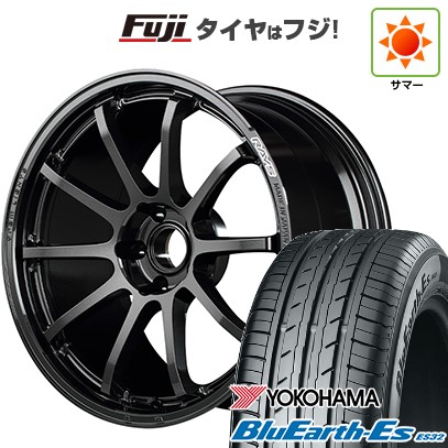 【新品国産車用5穴114.3】 夏タイヤ ホイール4本セット 225/50R18 ヨコハマ ブルーアース ES32 RAYS レイズ グラムライツ 57NR 7.5J 18インチ(送料無料)