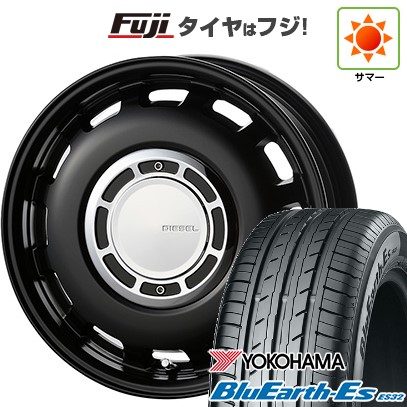【新品】ルーミー・パッソ・ジャスティ・トール 夏タイヤ ホイール4本セット 165/65R14 ヨコハマ ブルーアース ES32 コスミック クロスブラッド ディーゼル 5J 14インチ(送料無料)|フジコーポレーション