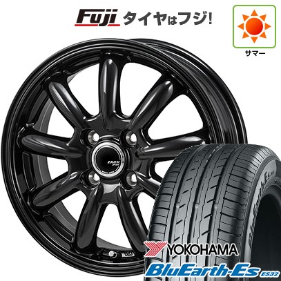 【新品国産車用4穴100】 夏タイヤ ホイール4本セット 175/65R15 ヨコハマ ブルーアース ES32 モンツァ ZACK JP-209 5.5J 15インチ(送料無料)|フジコーポレーション