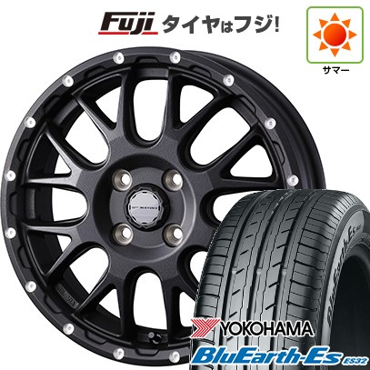 【新品 軽自動車】ソリオ ハスラー 夏タイヤ ホイール4本セット 165/70R14 ヨコハマ ブルーアース ES32 WEDS ウェッズアドベンチャー マッドヴァンス 08 4.5J 14インチ(送料無料)