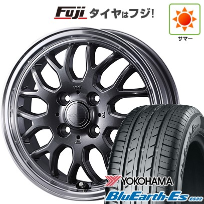 【新品】ルーミー・パッソ・ジャスティ・トール 夏タイヤ ホイール4本セット 175/55R15 ヨコハマ ブルーアース ES32 WEDS ウェッズ グラフト 9M 5.5J 15インチ(送料無料)|フジコーポレーション