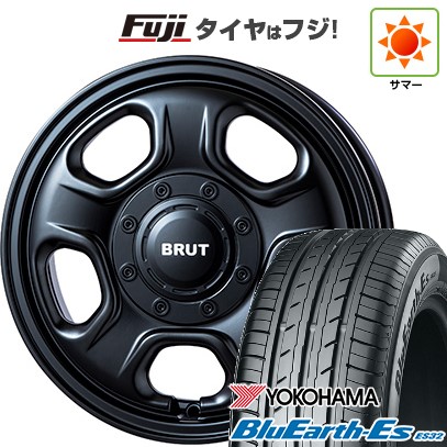 【新品 軽自動車】N-BOX タント スペーシア 夏タイヤ ホイール4本セット 155/65R14 ヨコハマ ブルーアース ES32 トライスター BRUT BR-33 4.5J 14インチ(送料無料) 55,660円