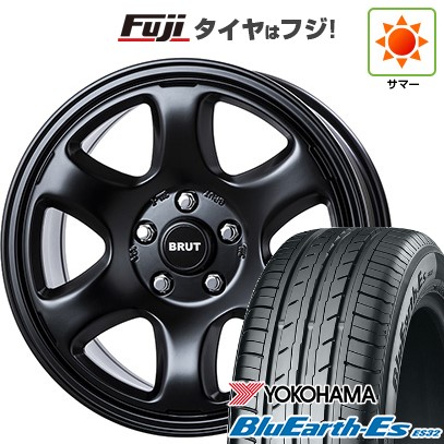 【新品国産車用5穴114.3】 夏タイヤ ホイール4本セット 225/60R17 ヨコハマ ブルーアース ES32 トライスター BRUT BR-44 7.5J 17インチ(送料無料)