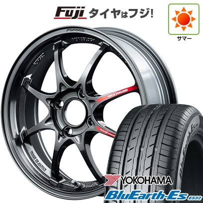 【新品 軽自動車】ハスラー デリカミニ(4WD) 夏タイヤ ホイール4本セット 165/60R15 ヨコハマ ブルーアース ES32 RAYS レイズ ボルクレーシング CE28 クラブレーサー2 5J 15インチ(送料無料)｜フジコーポレーション