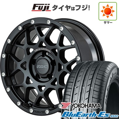 【新品国産車用5穴114.3】 夏タイヤ ホイール4本セット 225/60R17 ヨコハマ ブルーアース ES32 RAYS レイズ デイトナ M8 7J 17インチ(送料無料)|フジコーポレーション