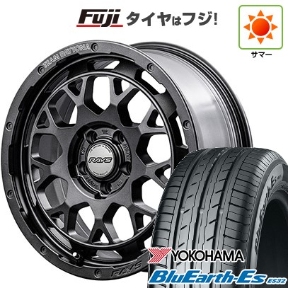 【新品国産車用5穴114.3】 夏タイヤ ホイール4本セット 225/60R17 ヨコハマ ブルーアース ES32 RAYS レイズ デイトナ M9+ SPEC-M 7J 17インチ(送料無料)|フジコーポレーション