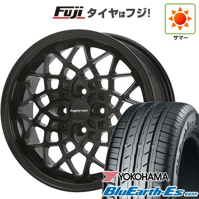 【新品 軽自動車】タフト ソリオ 夏タイヤ ホイール4本セット 165/65R15 ヨコハマ ブルーアース ES32 MLJ ハイペリオン カルマ 5J 15インチ(送料無料)