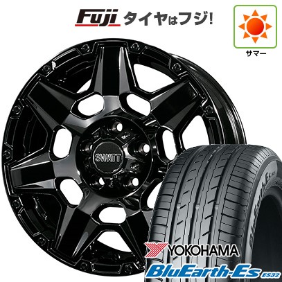 【新品】ヤリスクロス 夏タイヤ ホイール4本セット 205/65R16 ヨコハマ ブルーアース ES32 クライメイト スワット(SBC) 7J 16インチ(送料無料)