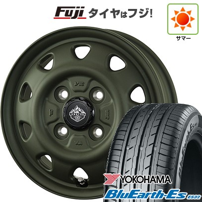 【新品国産車用4穴100】 夏タイヤ ホイール4本セット 175/65R14 ヨコハマ ブルーアース ES32 トピー ランドフット SWZ 数量限定 5J 14インチ(送料無料)｜フジコーポレーション 58,740円