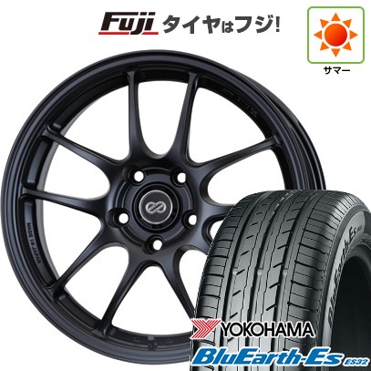 【新品】ライズ/ロッキー（ガソリン） 夏タイヤ ホイール4本セット 195/60R17 ヨコハマ ブルーアース ES32 ENKEI エンケイ PerformanceLine PF01 7J 17インチ(送料無料)｜フジコーポレーション