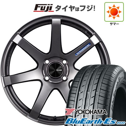 【新品国産車用5穴114.3】 夏タイヤ ホイール4本セット 245/40R19 ヨコハマ ブルーアース ES32 ENKEI エンケイ PerformanceLine PF07 8.5J 19インチ(送料無料)