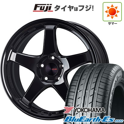 【新品】60系プリウス 夏タイヤ ホイール4本セット 195/60R17 ヨコハマ ブルーアース ES32 ENKEI エンケイ PerformanceLine PF05 フジオリジナルカラー 7J 17インチ(送料無料)|フジコーポレーション