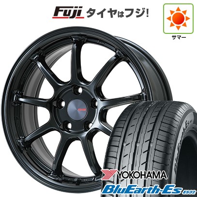 【新品】60系プリウス 夏タイヤ ホイール4本セット 195/60R17 ヨコハマ ブルーアース ES32 ENKEI エンケイ PerformanceLine PF09 フジオリジナルカラー 7J 17インチ(送料無料)|フジコーポレーション