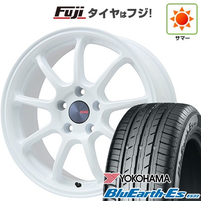 【新品】60系プリウス 夏タイヤ ホイール4本セット 195/60R17 ヨコハマ ブルーアース ES32 ENKEI エンケイ PerformanceLine PF09 フジオリジナルカラー 7J 17インチ(送料無料)|フジコーポレーション