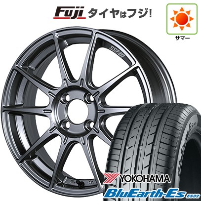 【新品 軽自動車】 夏タイヤ ホイール4本セット 165/50R16 ヨコハマ ブルーアース ES32 SSR GT GTX01 5.5J 16インチ(送料無料)