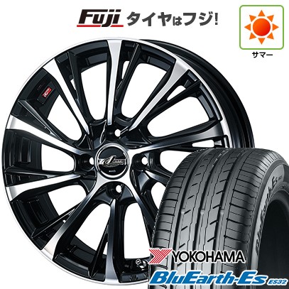 【新品 軽自動車】エブリイワゴン 夏タイヤ ホイール4本セット 165/50R15 ヨコハマ ブルーアース ES32 WEDS ウェッズ レオニス JG 4.5J 15インチ(送料無料)