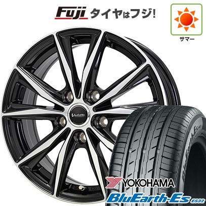 【新品】フリード 5穴/114 夏タイヤ ホイール4本セット 195/55R16 ヨコハマ ブルーアース ES32 ホットスタッフ ヴァレット スティング 6J 16インチ(送料無料)